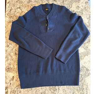 Vintage L.L.‎ Bean navy knit sweater, men's large